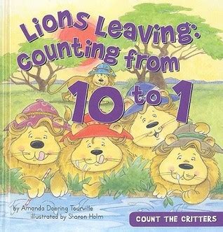 Book cover: Lions leaving